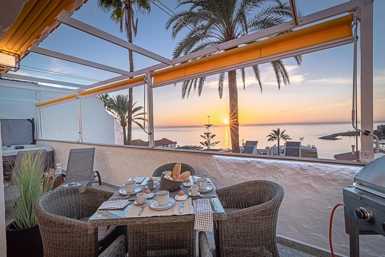 Mogan Luxury Apartment, Sea Views, Jacuzzi And Sauna. Esterno foto